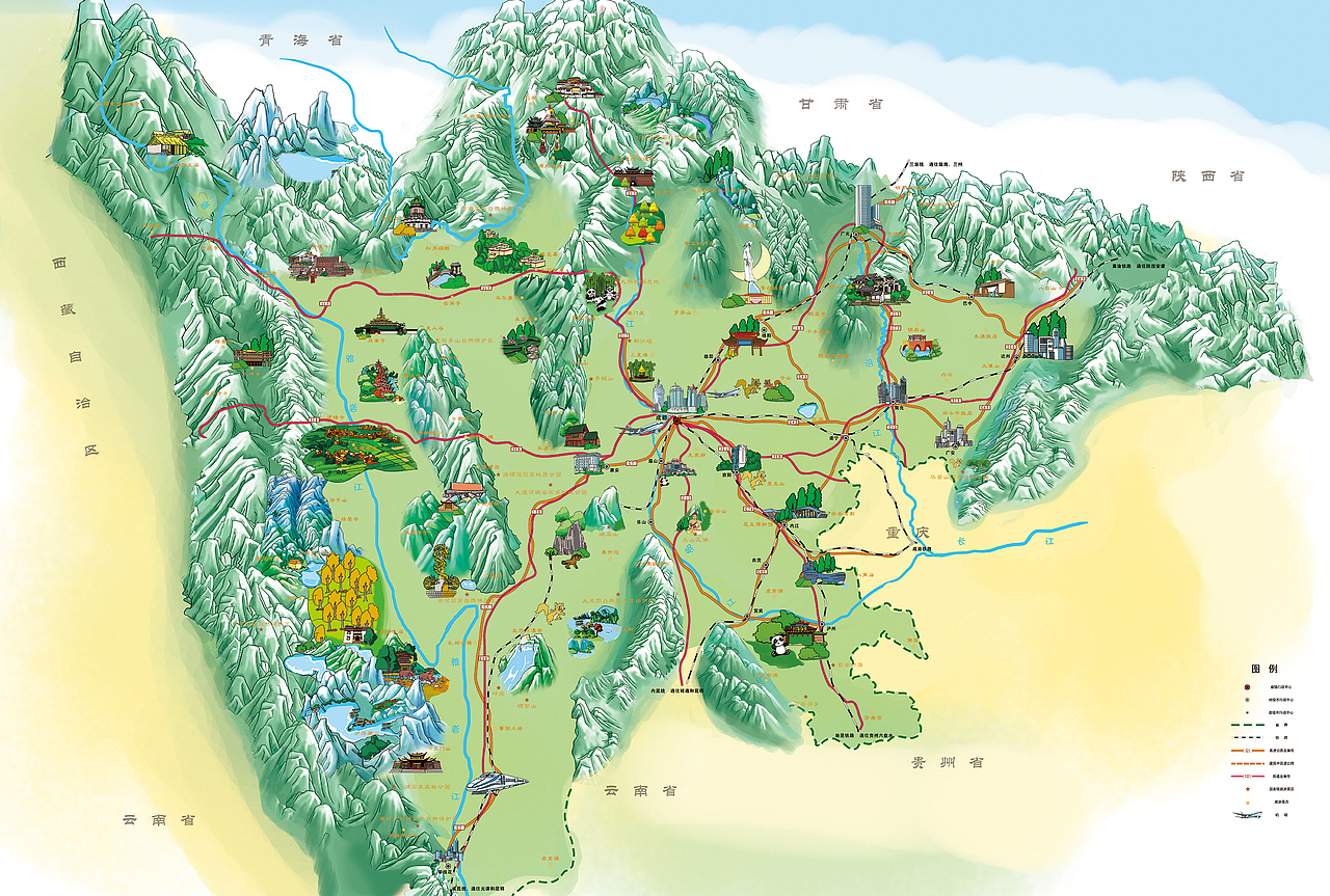 四川，邂逅自然的温柔之地